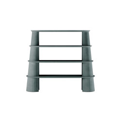 Fusto Bookshelf II | Shelving | Forma & Cemento