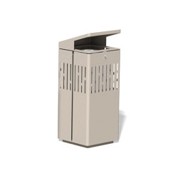 Litter bin 1120 with roof top | Waste baskets | BENKERT-BAENKE