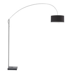 Mama | Floor Standard Lamp Black Shade | Free-standing lights | Ligne Roset