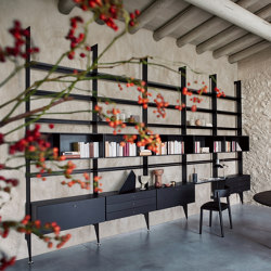 The 50's | wall system | Shelving | Cesar